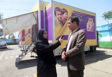 استقرار گروه جهادی دندانپزشکی و چشم پزشکی نورآوران سلامت در کهریزک