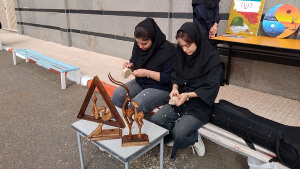 جشن جوانه‌ها در مدرسه دخترانه شهید رجایی اهر