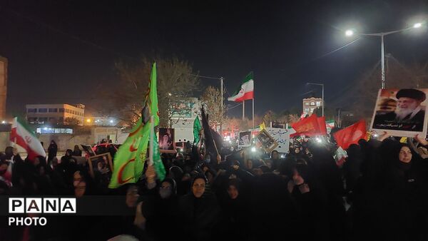 خروش انقلابی مردم ولایتمدار شیروان 