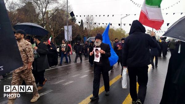  خروش ملت ایران در دفاع از فلسطین