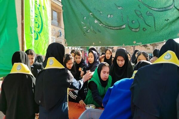  جشن نیمه شعبان در آموزشگاه شهید مجید دهنوی نیشابور 