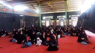 مادران در آیین شیرخوارگان، کودکان خود را سربازان راه حق خواندند