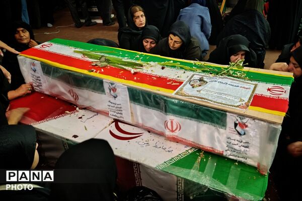 وداع با شهدای چقاگلان کرمانشاه 