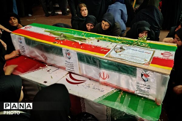 وداع با شهدای چقاگلان کرمانشاه 