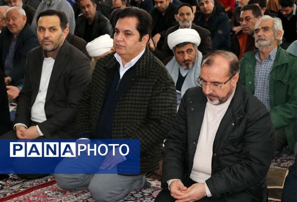 آیین وحدت‌بخش نماز عبادی‌ـ‌سیاسی جمعه شهرستان نظرآباد 