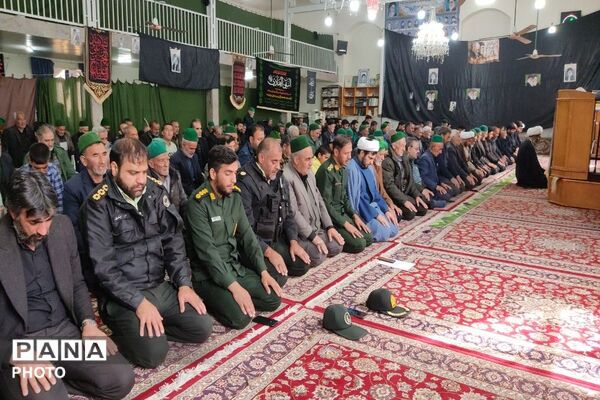 اقامه نماز عبادی_سیاسی جمعه در روز جهانی  قدس  مسجد جامع شهربار نیشابور 