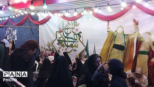 گذری بر موکب های آستان مقدس فضل ابن شاذان و تکیه ابوالفضلی نیشابور در راهپیمایی کیلومتری عید غدیر خم 