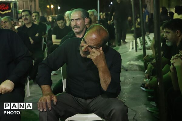 مراسم سوگواری حضرت قاسم بن الحسن (ع) در هیئت جوانان عباسیه شیرودی اسلامشهر