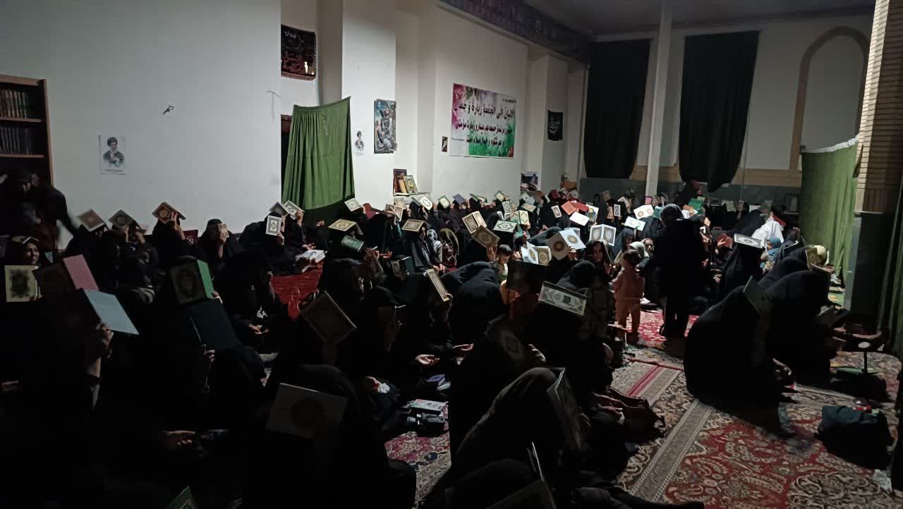 مراسم شب قدر در شهر غلامان