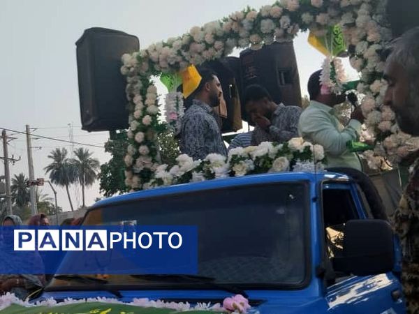 آیین سنتی منبر گردانی در شهرستان میناب 