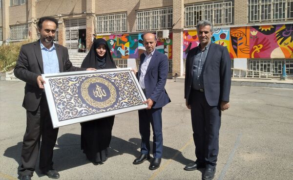 توزیع تجهیزات هنرستان‌ها در بازدید معاون متوسطه وزیر آموزش و پرورش 