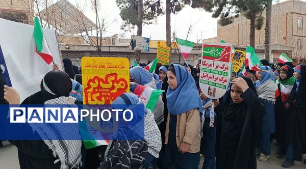 راهپیمایی یوم الله بیست و دوم بهمن ماه در خلیل آباد