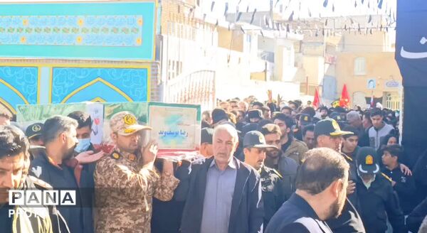 مراسـم تشییـع و تدفین پیکر مطهر شهید مدافع وطن رضا یوسفوند در شهرستان سلسله