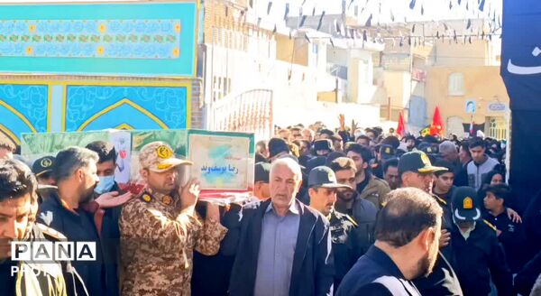 مراسـم تشییـع و تدفین پیکر مطهر شهید مدافع وطن رضا یوسفوند در شهرستان سلسله