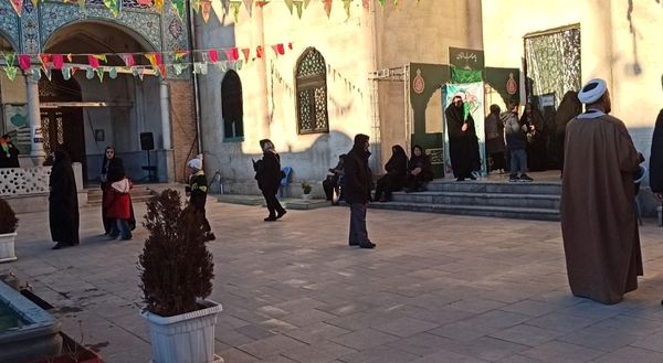 جشن میلاد امیرالمومنین در امامزادگان دوخاتون شهرکرد
