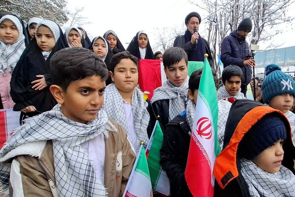 راهپیمایی باشکوه 22 بهمن در شهر فریمان