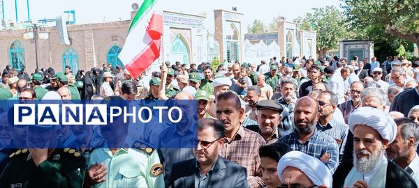 راهپیمایی جمعه خشم در کاشمر 