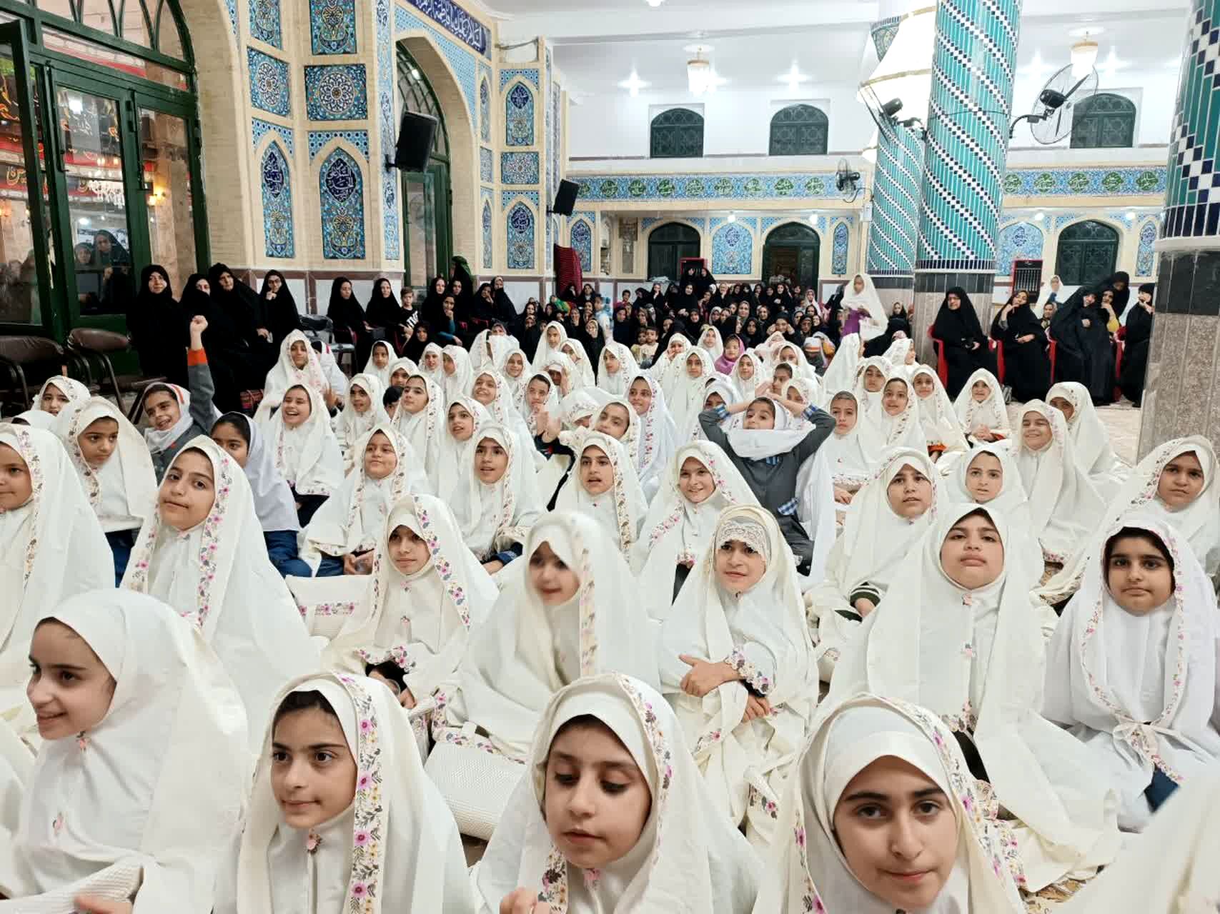 جشن روزه‌اولی‌ها در بهاباد/ فیلم