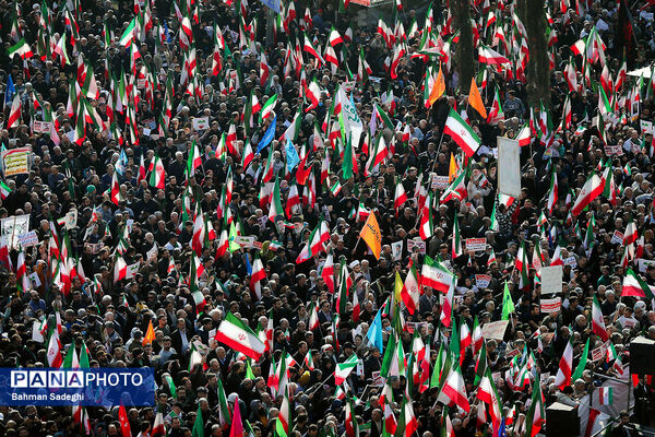 راهپیمایی محکومیت اقدامات تروریستی آمریکا و رژیم صهیونیستی علیه ملت ایران - 2