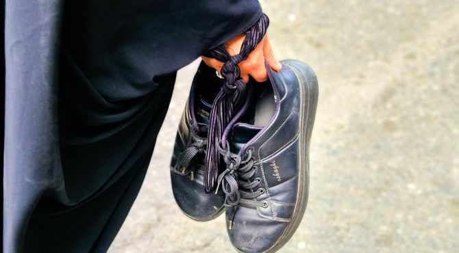 پیاده‌روی جاماندگان اربعین در گلوگاه