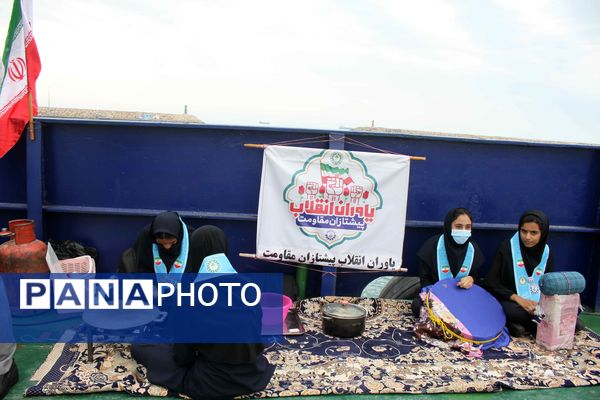 مانور یاوران انقلاب - پیشتازان مقاومت استان هرمزگان