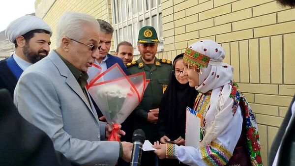 افتتاح اولین پروژه نهضت توسعه عدالت آموزشی در شهرستان فاروج 