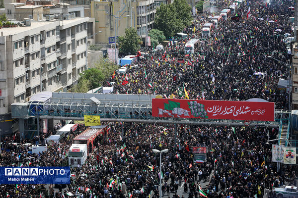 تشییع شهدای اقتدار در تهران - 3