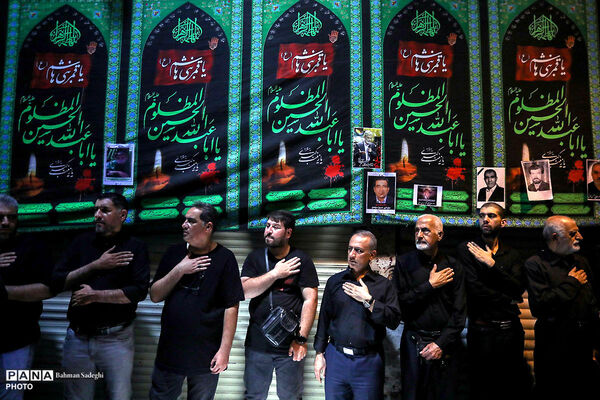 عزاداری تاسوعای حسینی در بازار تهران