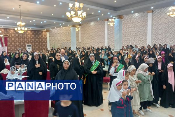 برگزاری جشن میلاد بانوی کرامت در هتل سامان شهرستان قرچک 