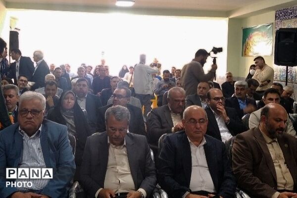 آیین افتتاح مدارس خیرساز در کازرون