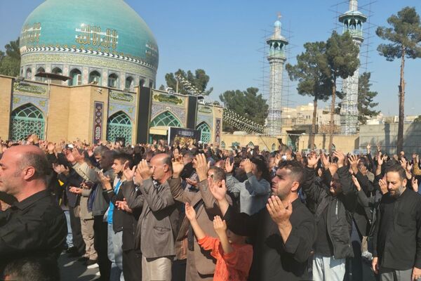 برگزاری آیین سوگواری شهادت حضرت زهرا(س) در رباط‌کریم