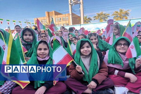 برگزاری آیین نواختن زنگ انقلاب اسلامی در گوشه‌گوشه خوزستان