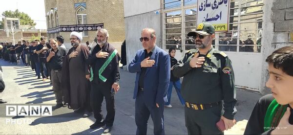 شور حسینی در شهر جعفریه قم 