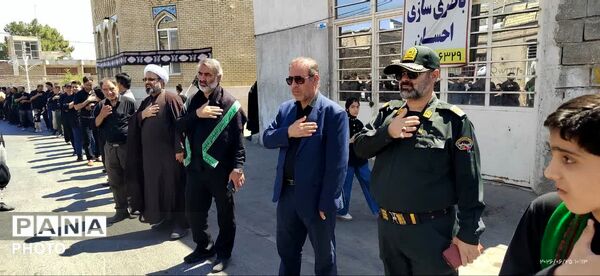شور حسینی در شهر جعفریه قم 