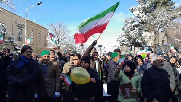 راهپیمایی ۲۲ بهمن در نیشابور 