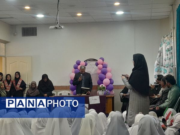 جشن عاطفه ها در هنرستان بنت الهدی صدر و دبستان حضرت آسیه (س) شهر رباط‌سنگ