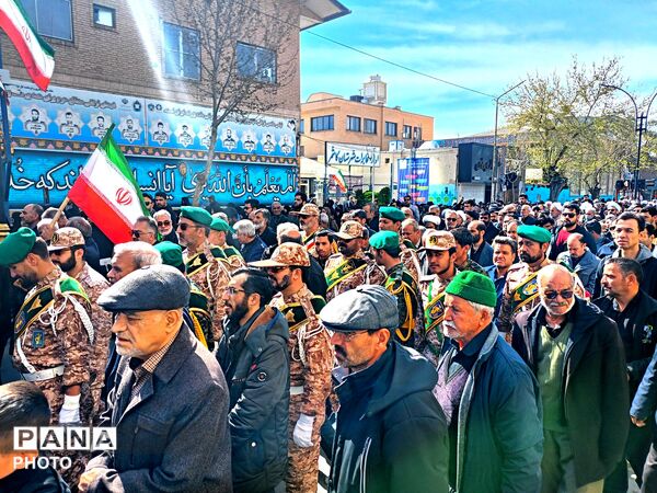 تشیع پیکر مطهر سردار شهید غلامرضا محمد زاده