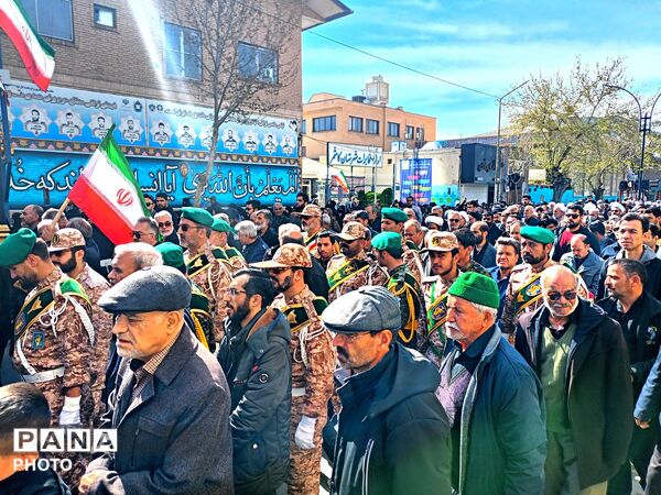 تشیع پیکر مطهر سردار شهید غلامرضا محمد زاده