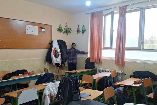 مانور زلزله در دبستان معارف 6 ناحیه 3