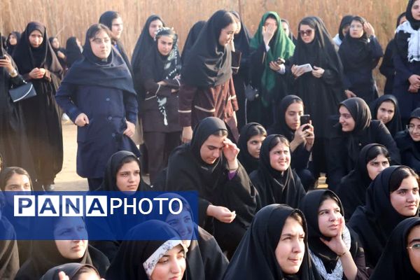 شهدای غواصِ دست‌بسته، میزبان کاروان راهیان نور دانش‌آموزان دختر کوهدشت در علقمه