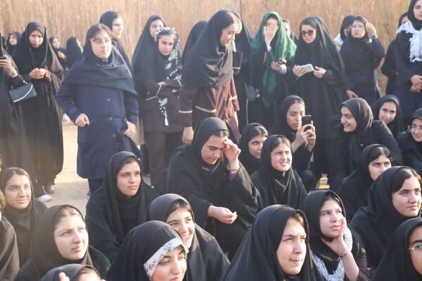 شهدای غواصِ دست‌بسته، میزبان کاروان راهیان نور دانش‌آموزان دختر کوهدشت در علقمه