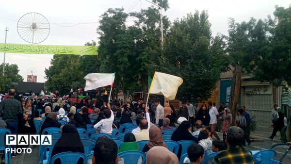 نیشابور در جشن غدیر غرق در شادی؛ از میدان امام خمینی تا انقلاب، موج حضور مردم