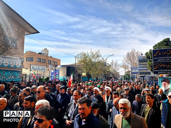 تشیع پیکر مطهر سردار شهید غلامرضا محمد زاده