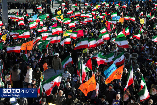 مراسم گرامیداشت حماسه ۹ دی - تهران
