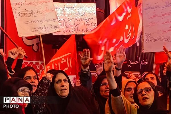 طنین دوباره فریادها؛ گام‌های استوار مردم در شبی ماندگار