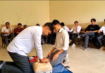آموزش کمک‌های اولیه در مدارس سما