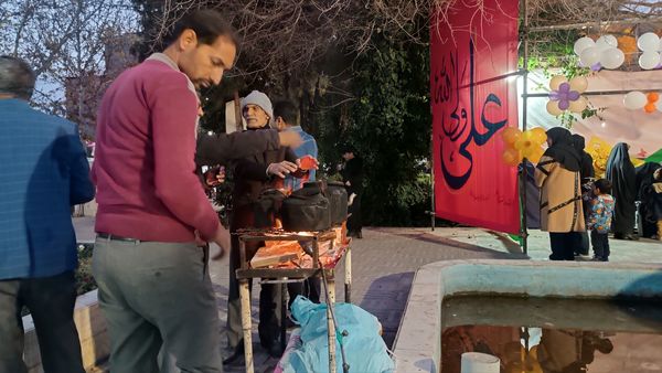 جشن خیابانی مهر علوی در شهرستان کاشمر 