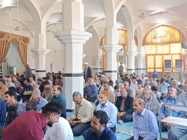 نماز عبادی سیاسی جمعه در شهرستان خلیل آباد