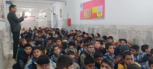 جشن یلدا و شور و نشاط در مدرسه فرهنگ شهیدان تهامی خلیل آباد