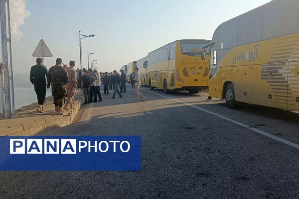 از تهران تا شلمچه، مسیر عشق و افتخار